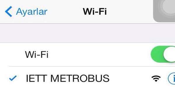 Metrobüs'te ücretsiz internet dönemi.