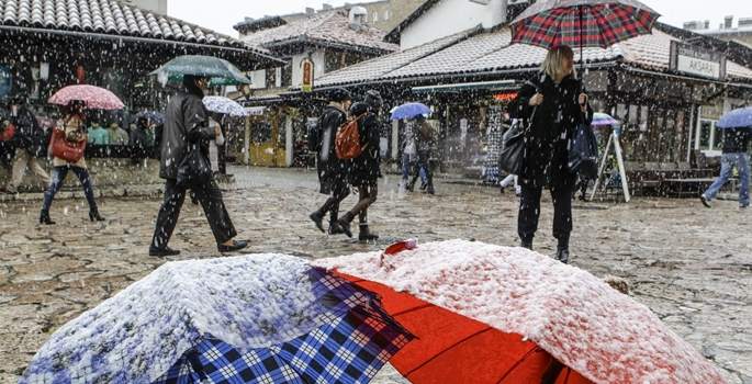 İstanbul'da 28 yılın kar rekoru kırıldı