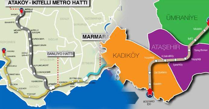 İki önemli metro hattı Eylül'de start alıyor