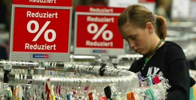 Almanya'da enflasyon yüzde 0,2 arttı