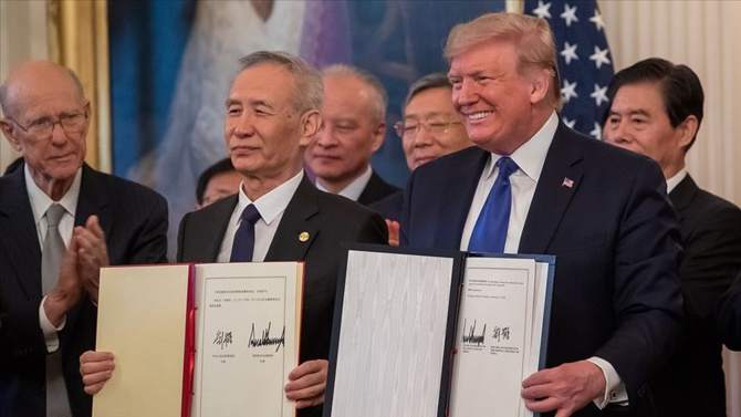 ABD ve Çin 'birinci faz'ı imzaladı