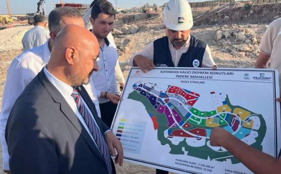 Deprem bölgesinde tarih yazılıyor!