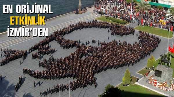 Atatürk'ü en orijinal anma İzmir'den