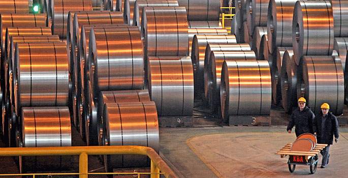 Dünya ham çelik üretimi yüzde 4 düştü