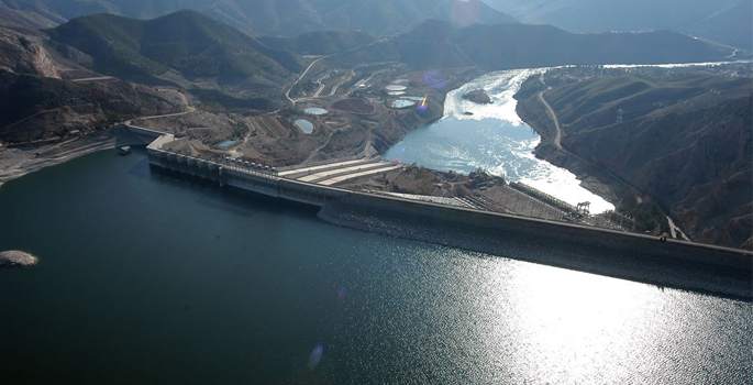 GAP barajlarında su seviyesi arttı