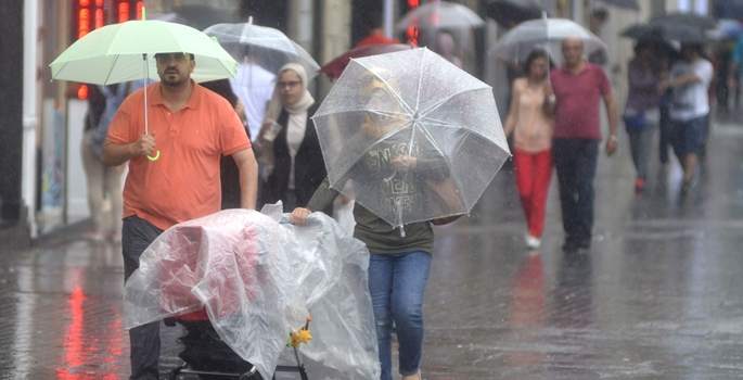 İstanbul sağanak yağışın etkisine giriyor