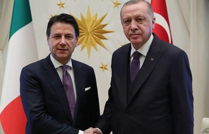 Cumhurbaşkanı Erdoğan, İtalya Başbakanı Conte ile görüştü
