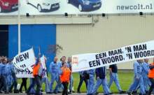 1500 Mitsubishi çalışanı Hollanda'da iş bıraktı