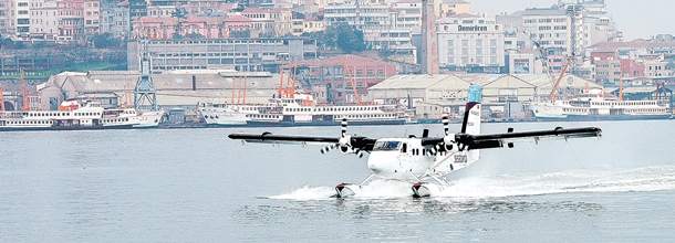 İstanbul-Bursa arası deniz uçağıyla 18 dakikaya iniyor